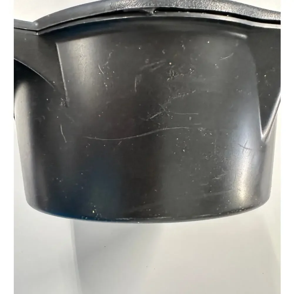 Pampered Chef Black Large 2Qt Micro Cooker Rice Veggie Steamer Strainer